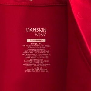 Danskin Now Jackets & Coats - Danskin Now Red Lycra zip up jacket Danskin Now Jackets & Coats - Danskin Now Red Lycra zip up jacket